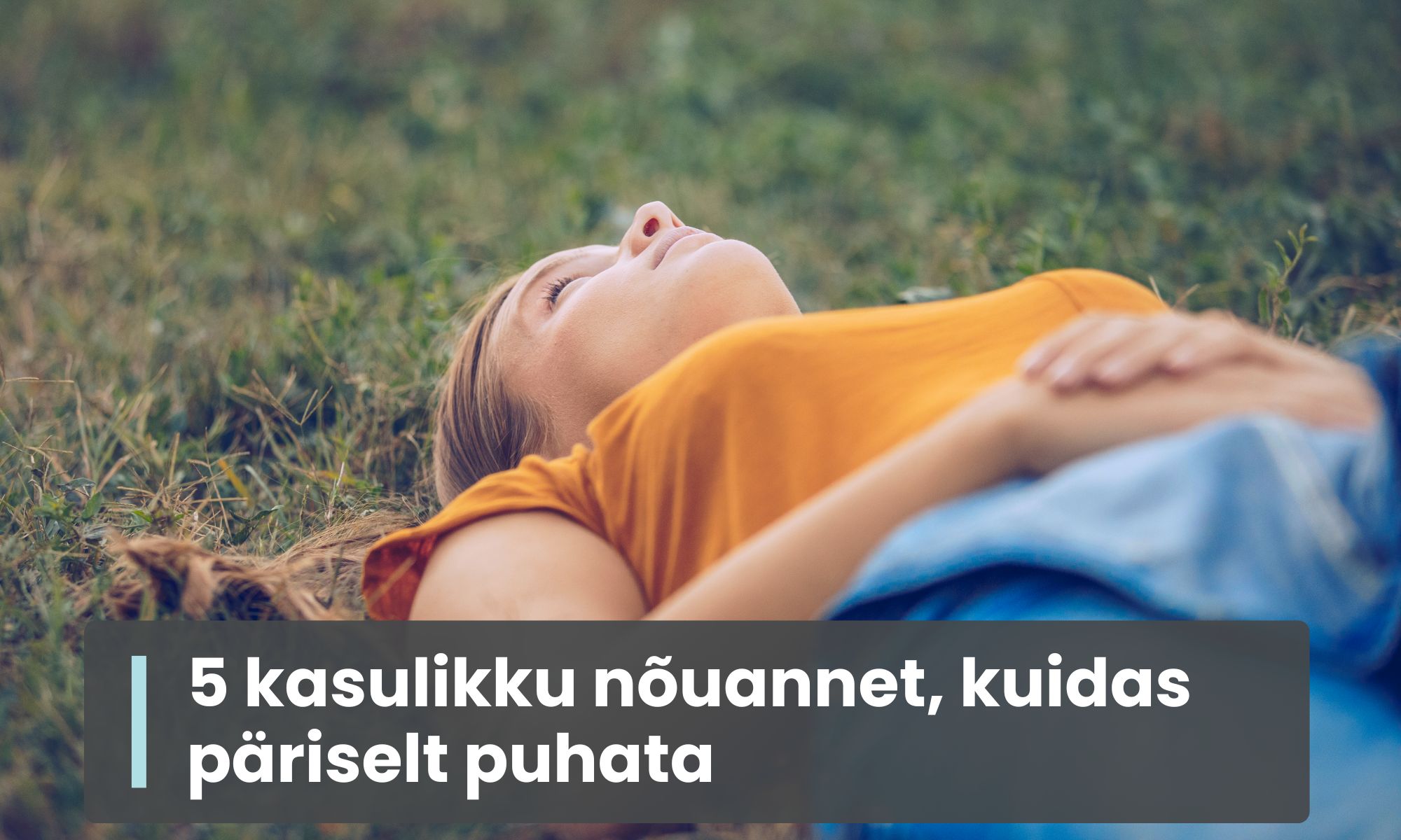 kuidas päriselt puhata