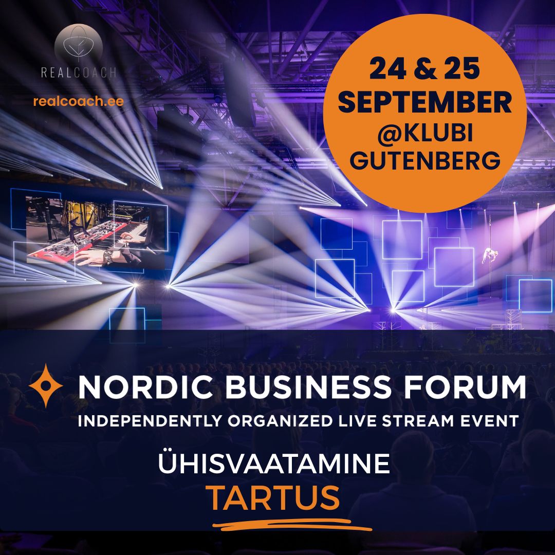 NBF by RC nordic business forum ühisvaatamine tartus