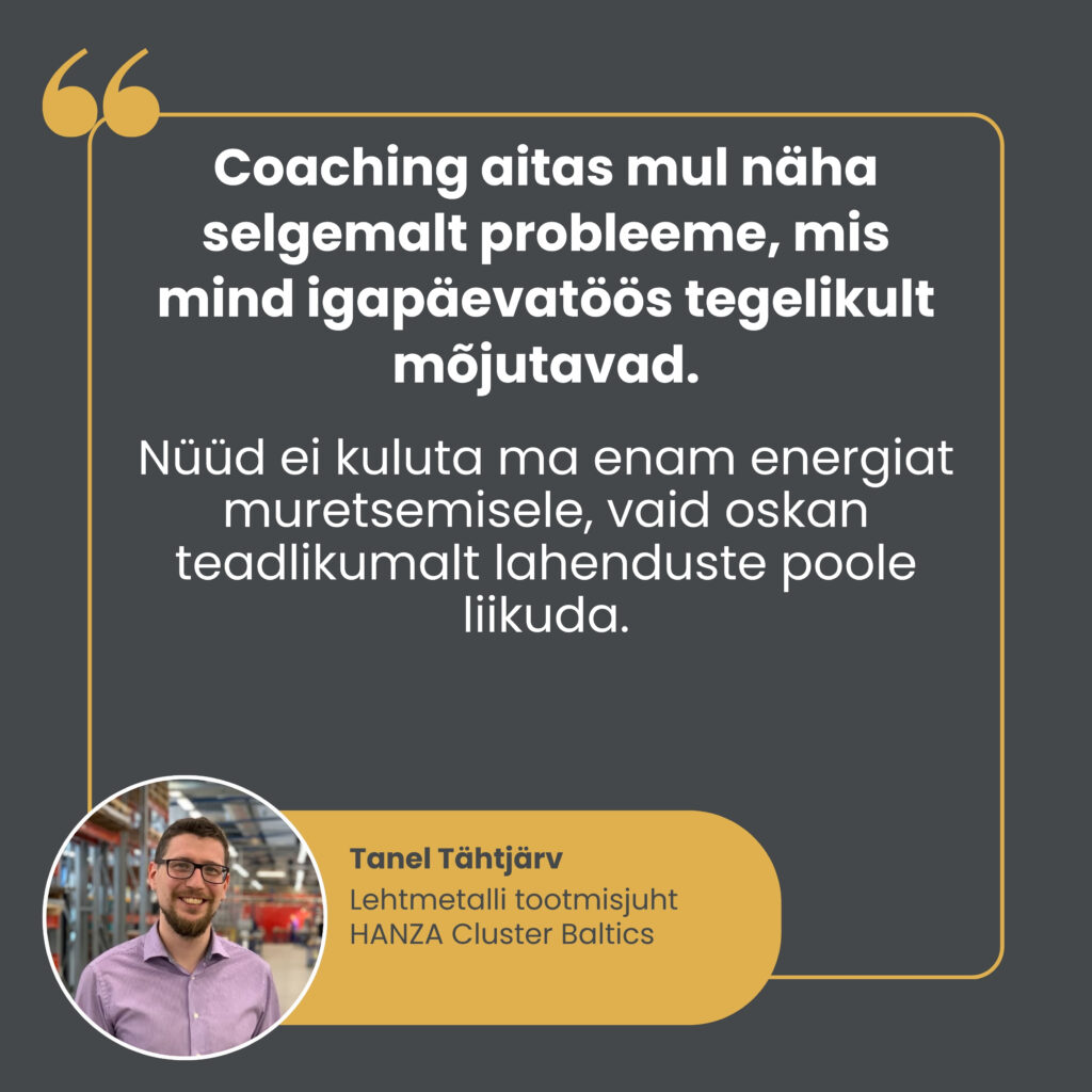 Tanel Tähtjärv juhi coaching