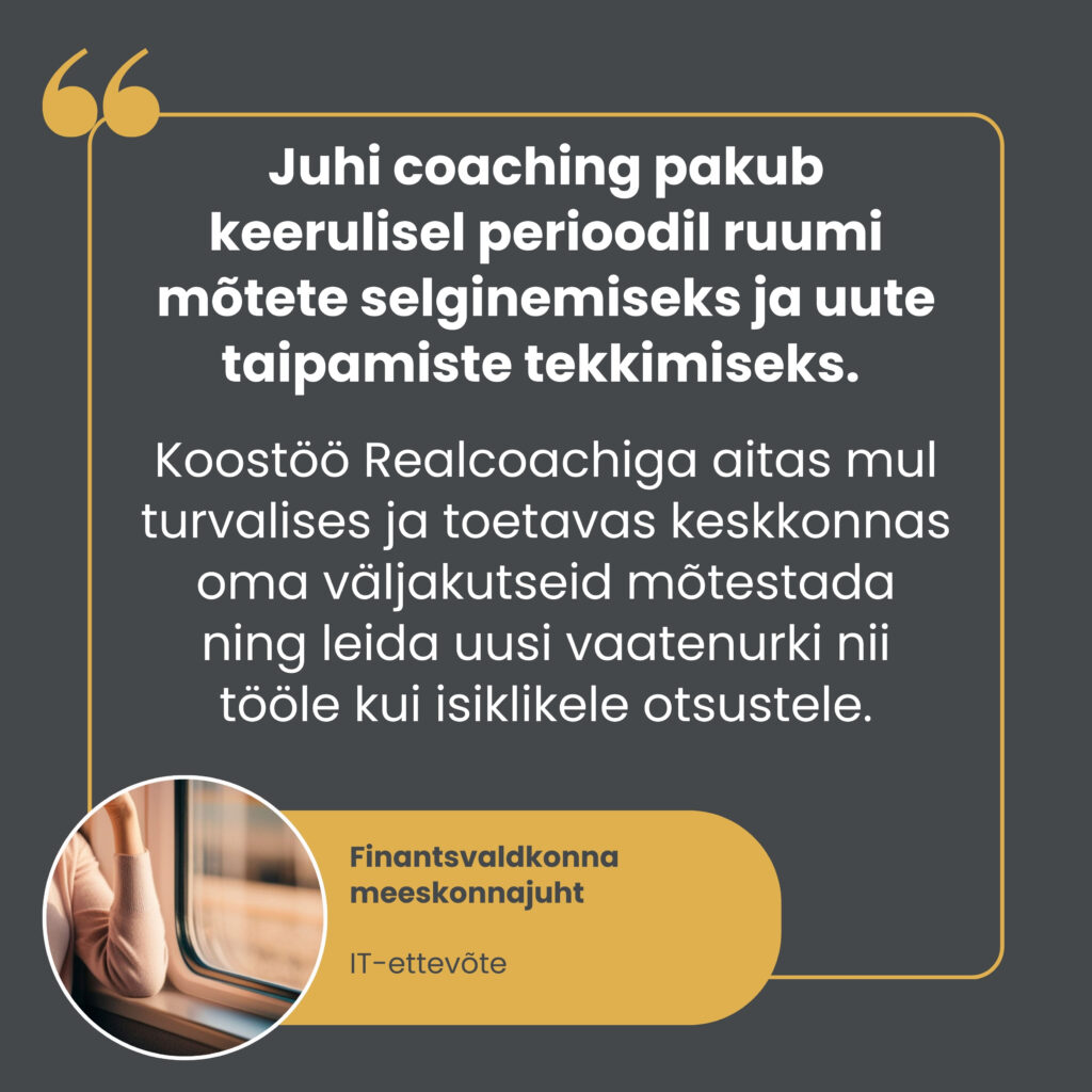 juhi coaching kogemuslugu