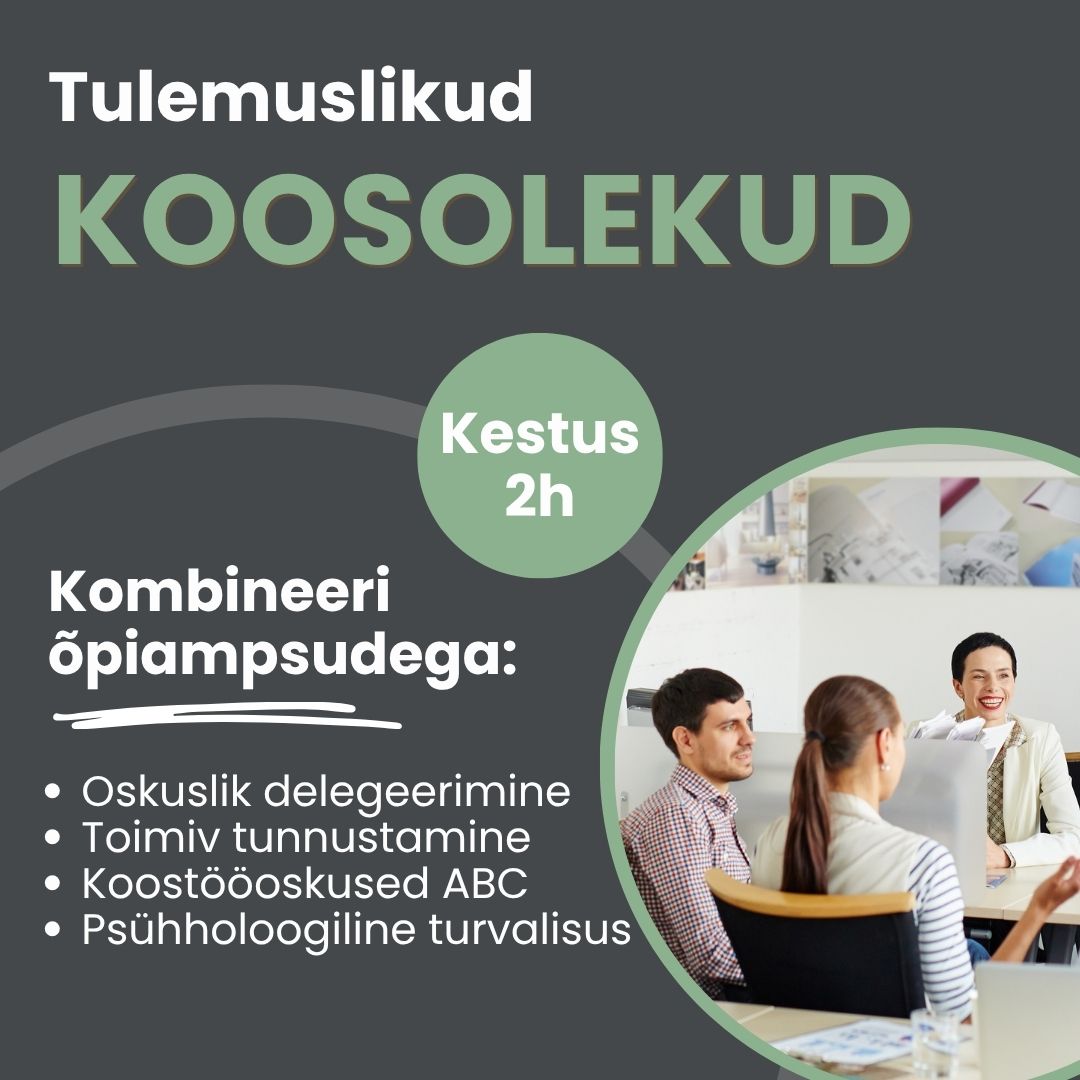 tulemuslikud koosolekud