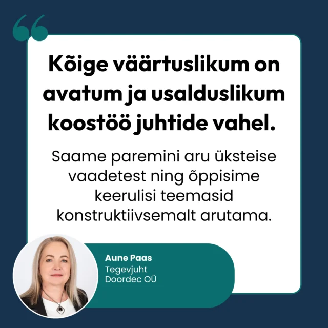 Doordec kliendikogemus